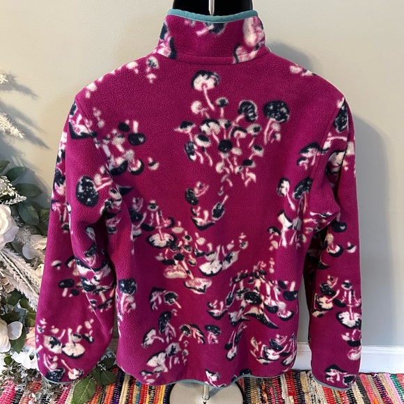 Patagonia Synchilla Fleece Pullover Jacket Mushroom Forest Purple Large - Picture 4 of 7